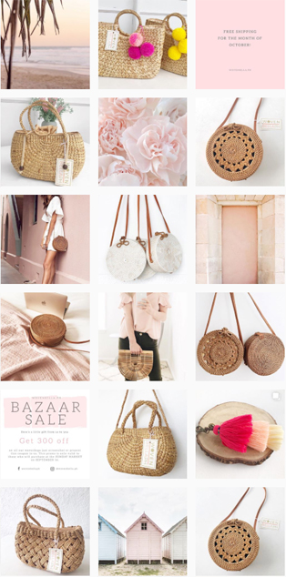 einheitliches Theme - Instagram-Feed